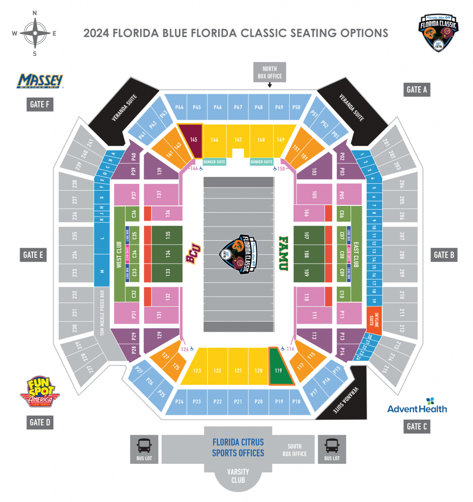 STADIUM MAP