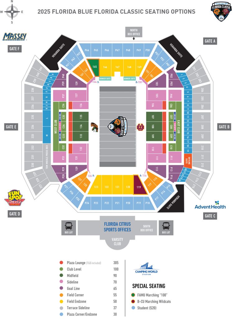 STADIUM MAP