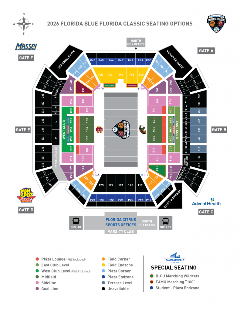 STADIUM MAP